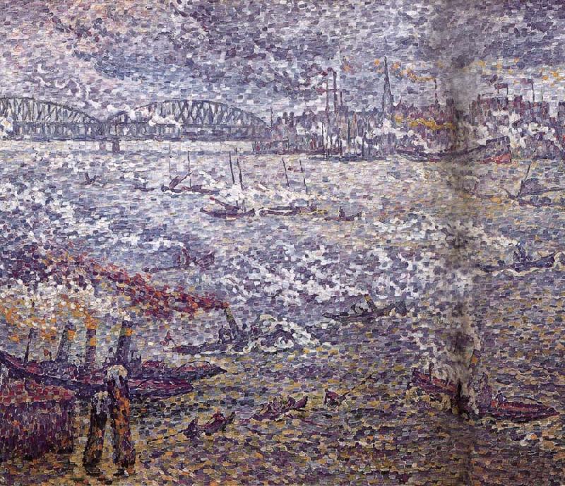 Paul Signac Rotterdam fog